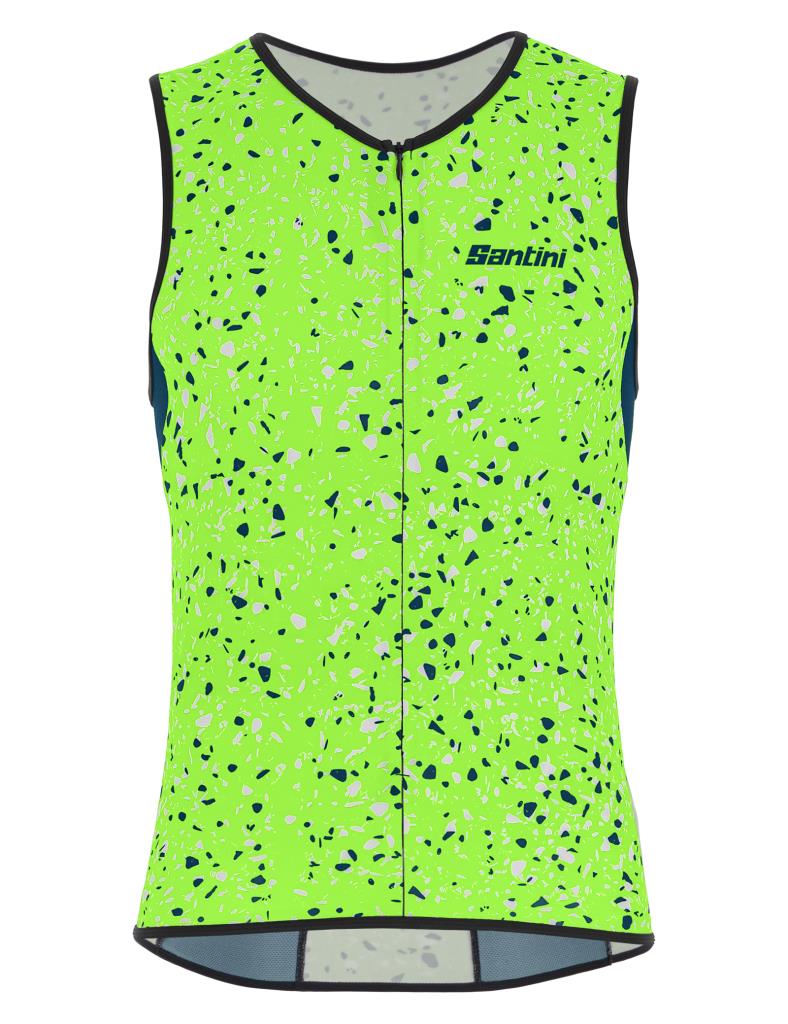 Santini Sleek Design Pietra Tri Top Triathlon Atlet 1T6300SLEEKPIET