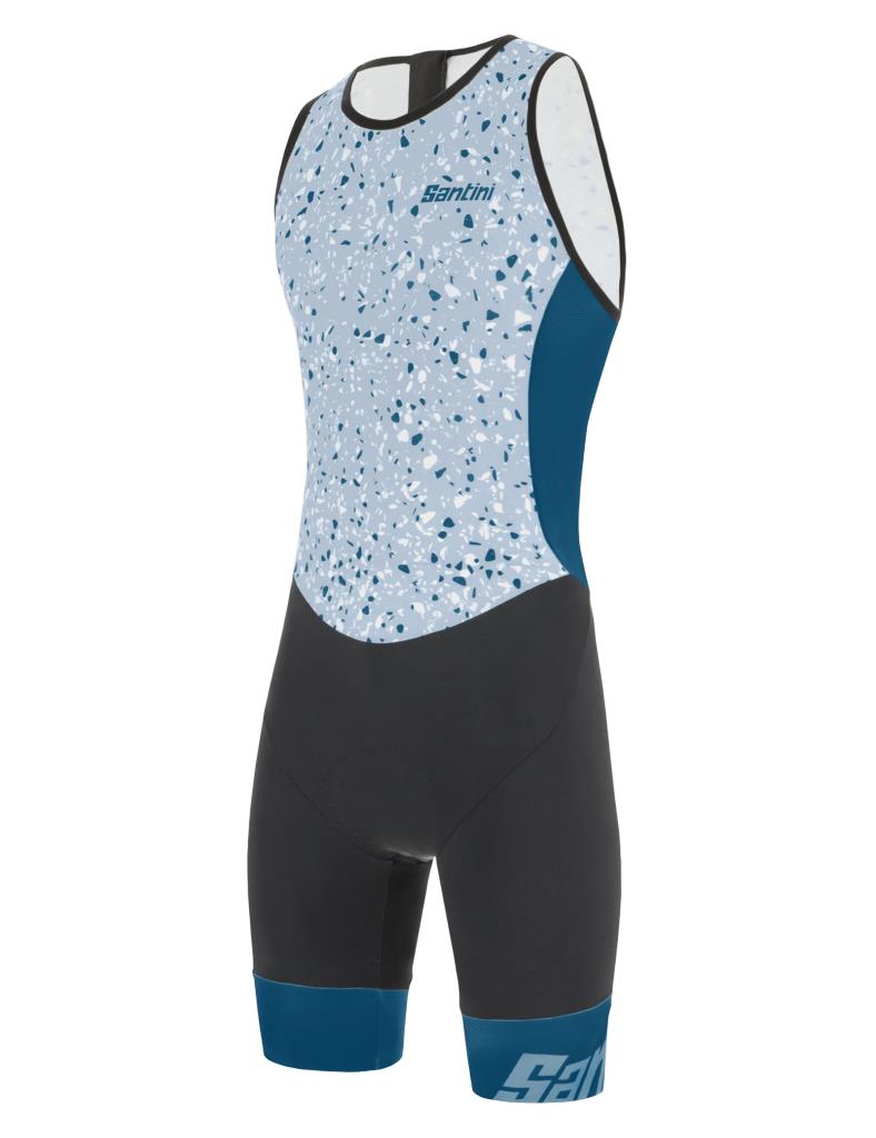 Santini SLEEK PIETRA Kolsuz Erkek Trisuit 1T778STGSLEEKPIET