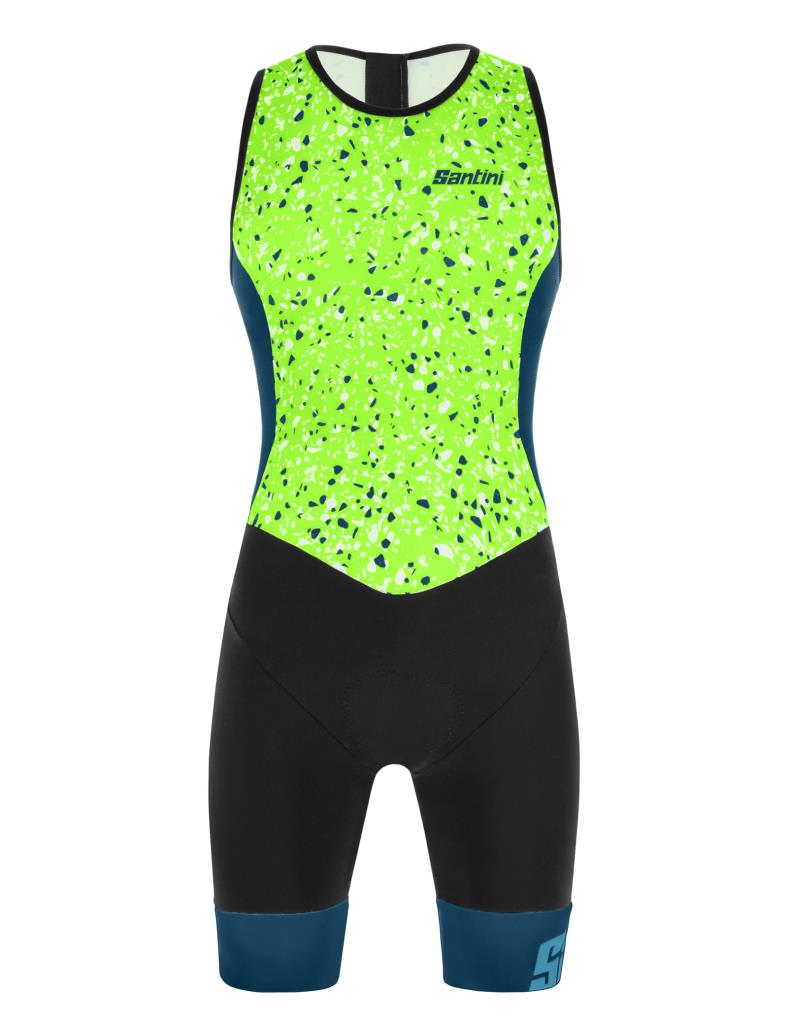 Santini SLEEK PIETRA Kolsuz Erkek Trisuit 1T778STGSLEEKPIET