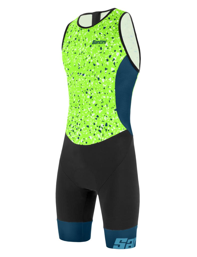 Santini SLEEK PIETRA Kolsuz Erkek Trisuit 1T778STGSLEEKPIET