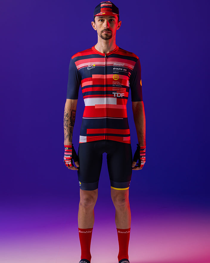 Santini Tour De France Aigle Bisiklet Forması RE94075CAIGLE2TDF