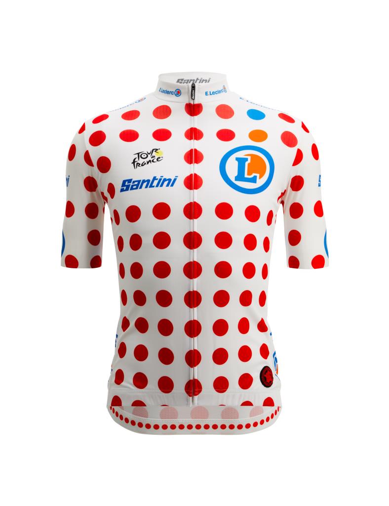 Santini Tour De France Best Climber Erkek Bisiklet Forması TF94075R22TDFKOM