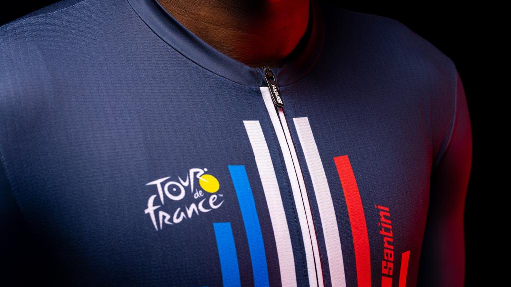 Santini Tour De France Trionfo Men's Cycling Jersey RE94075CTRION2TDF