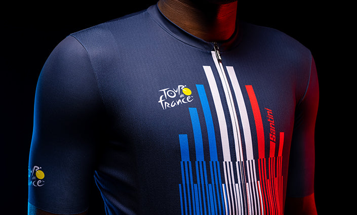 Santini Tour De France Trionfo Erkek Bisiklet Forması RE94075CTRION2TDF