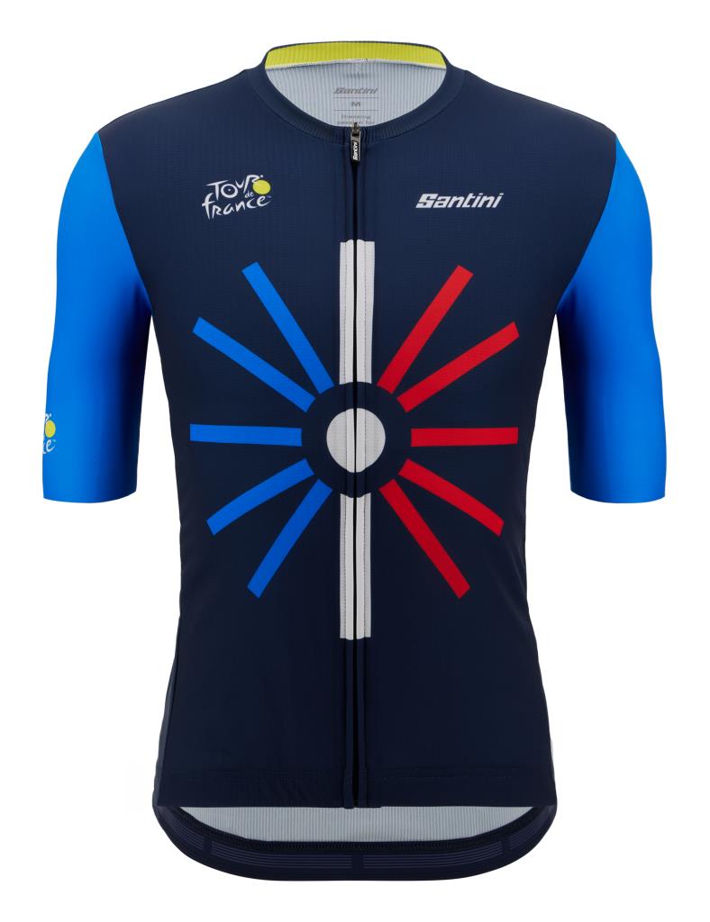 Santini Tour De France Trionfo Men's Cycling Jersey RE94075CTRION3TDF