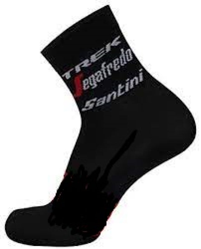 Santini Trek Segafredo Bisiklet Çorabı Siyah XL/XXL
