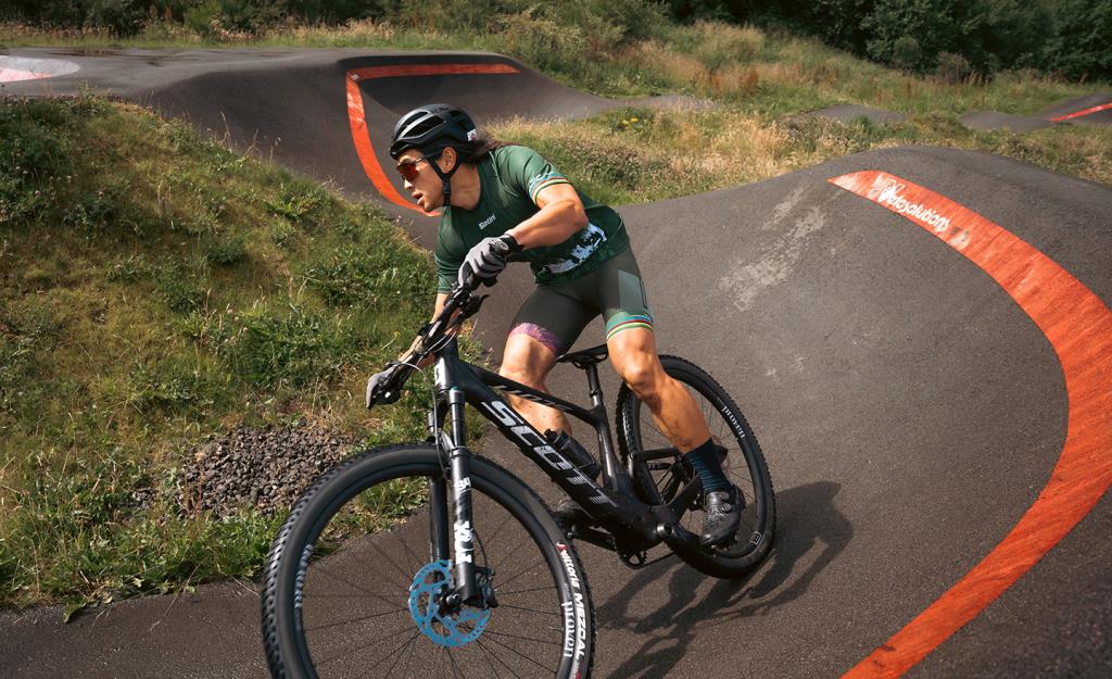 Santini UCI Cycling World Championships ROCKY Erkek Askılı Bisiklet Taytı RE1075C3ROCKY3WCG