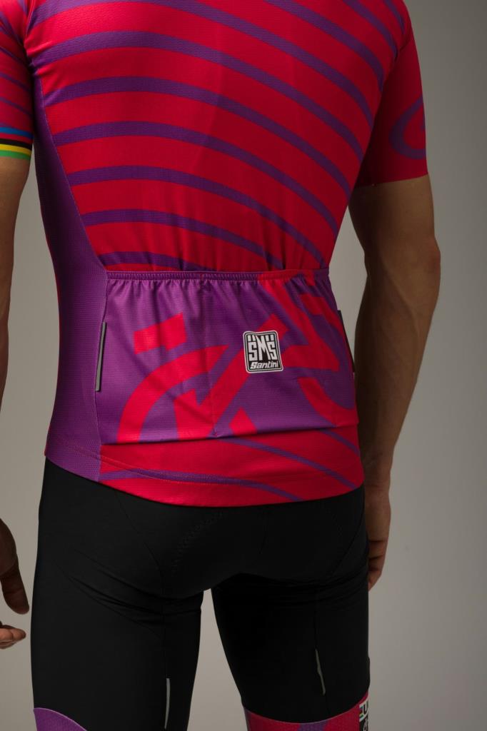 Santini UCI Road World Championships Wollongong Erkek Bisiklet Forması EC94075CKEVOWL1