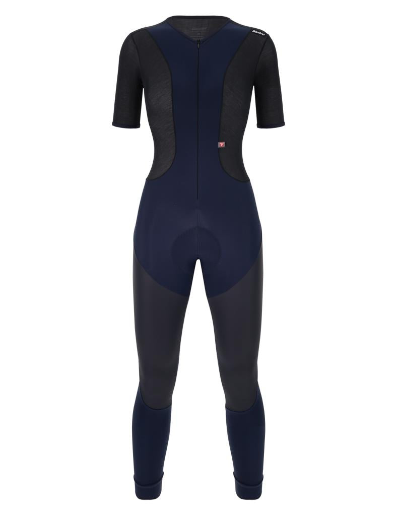 Santini VEGA DRY Kısa Kollu Kışlık Kadın Su Geçirmez Bisiklet Taytı 3W1182C3WVEGADRY