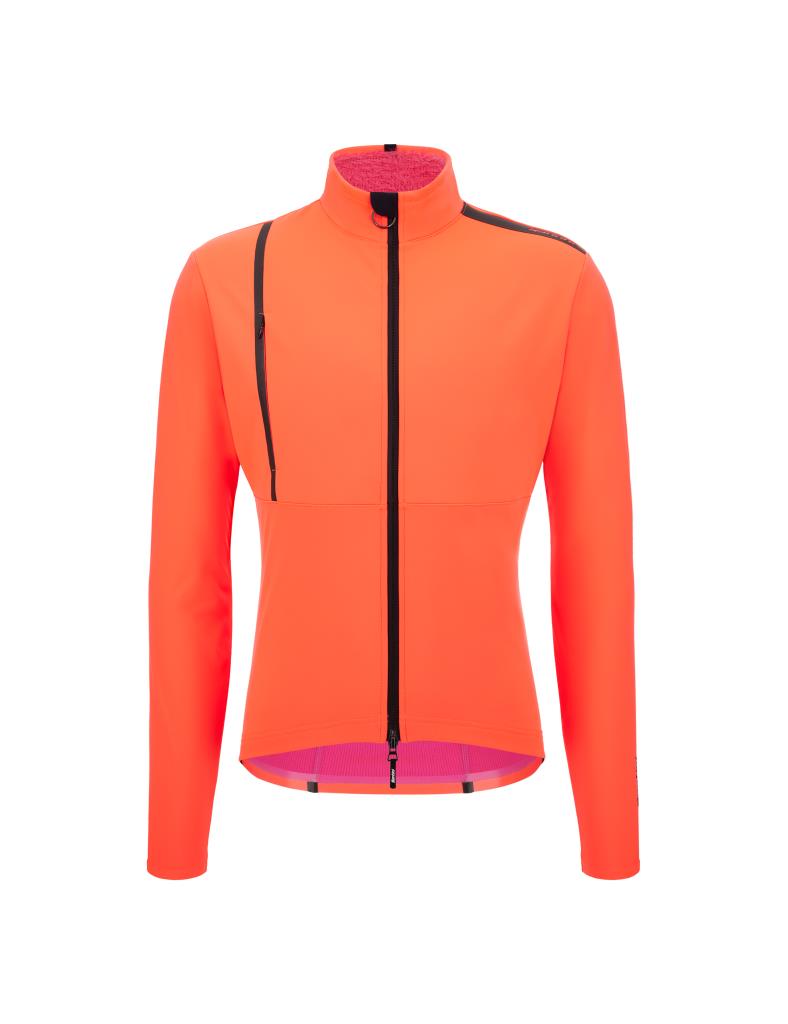 Santini VEGA+ Polartec Çok Büyük Beden Erkek Bisiklet Ceketi 5W50775VEGA