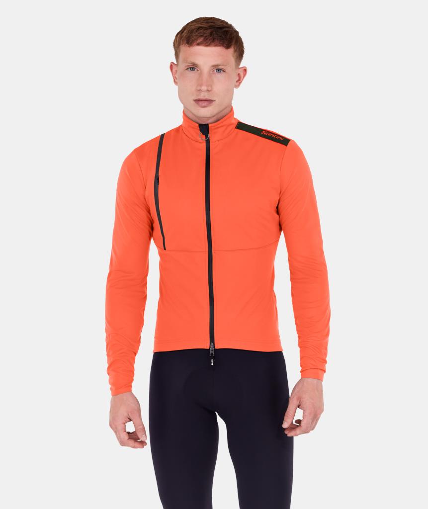 Santini VEGA+ Polartec Çok Büyük Beden Erkek Bisiklet Ceketi 5W50775VEGA