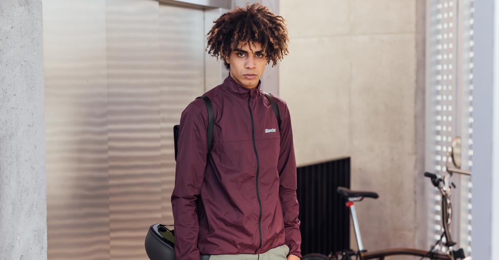 Santini VENTUS Windproof Pocket Katlanabilir Erkek Rüzgarlık Ceket 4M33375VENTU