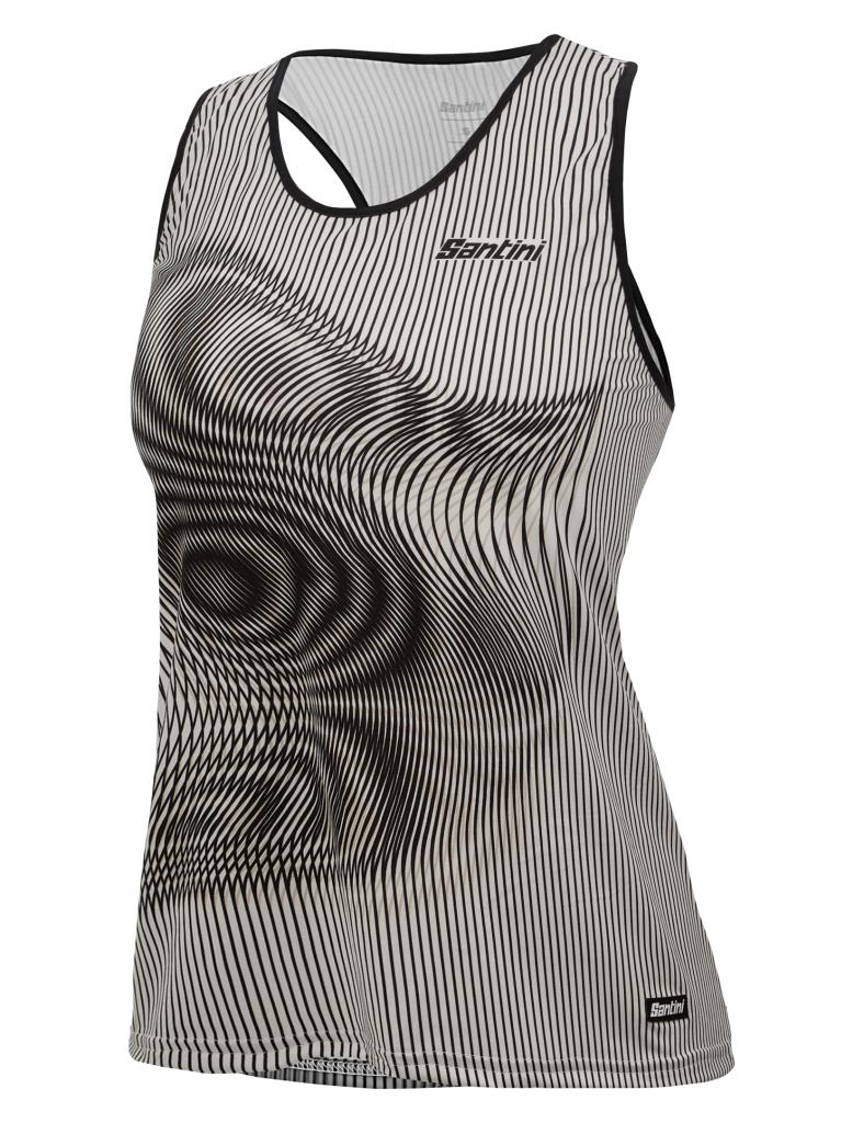 Santini VORTEX Kadın Büyük Beden Spor Üst 3S63GLLVRTX