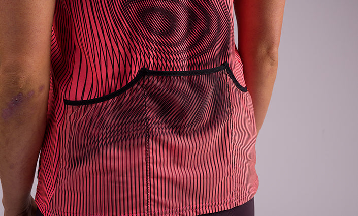 Santini VORTEX Kadın Büyük Beden Spor Üst 3S63GLLVRTX