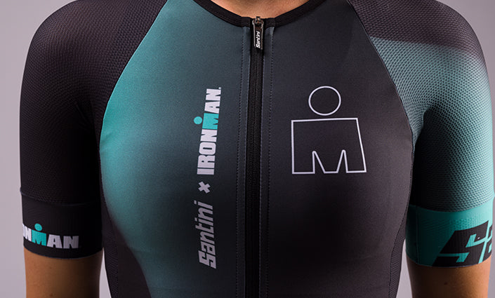 Santini X Ironman IKAIKA Büyük Beden Kadın Trisuit 2I777LIMGIKA