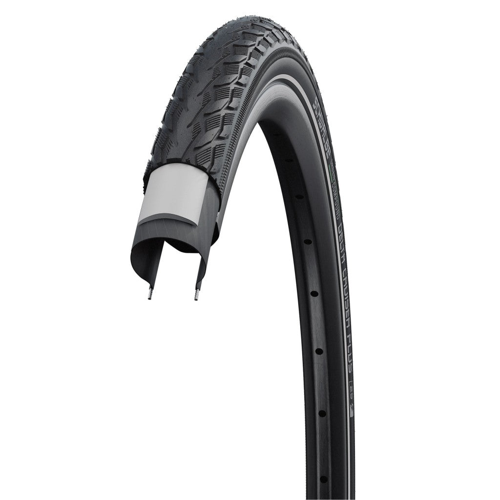 Schwalbe Delta Cruiser Plus PuntureGuard TwinSkin Greenguard 700x38C Zırhlı Dış Lastik (28x1.50) 11101078.01