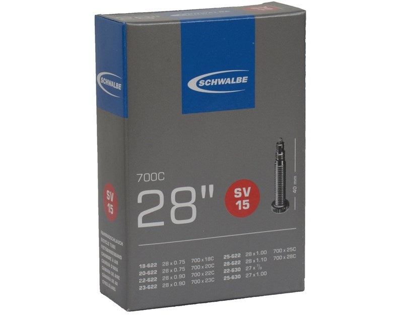 Внутренняя трубка тонкого клапана Schwalbe Sv15 40 мм