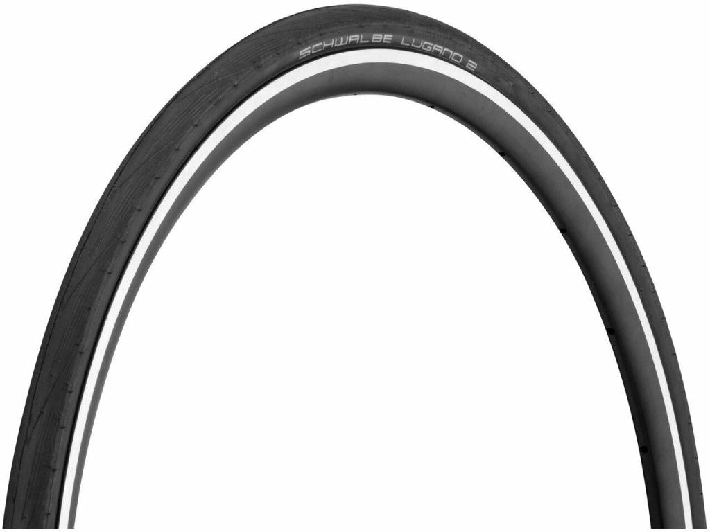 Покрышка для шоссейного велосипеда Schwalbe Lugano II 700x25 складная