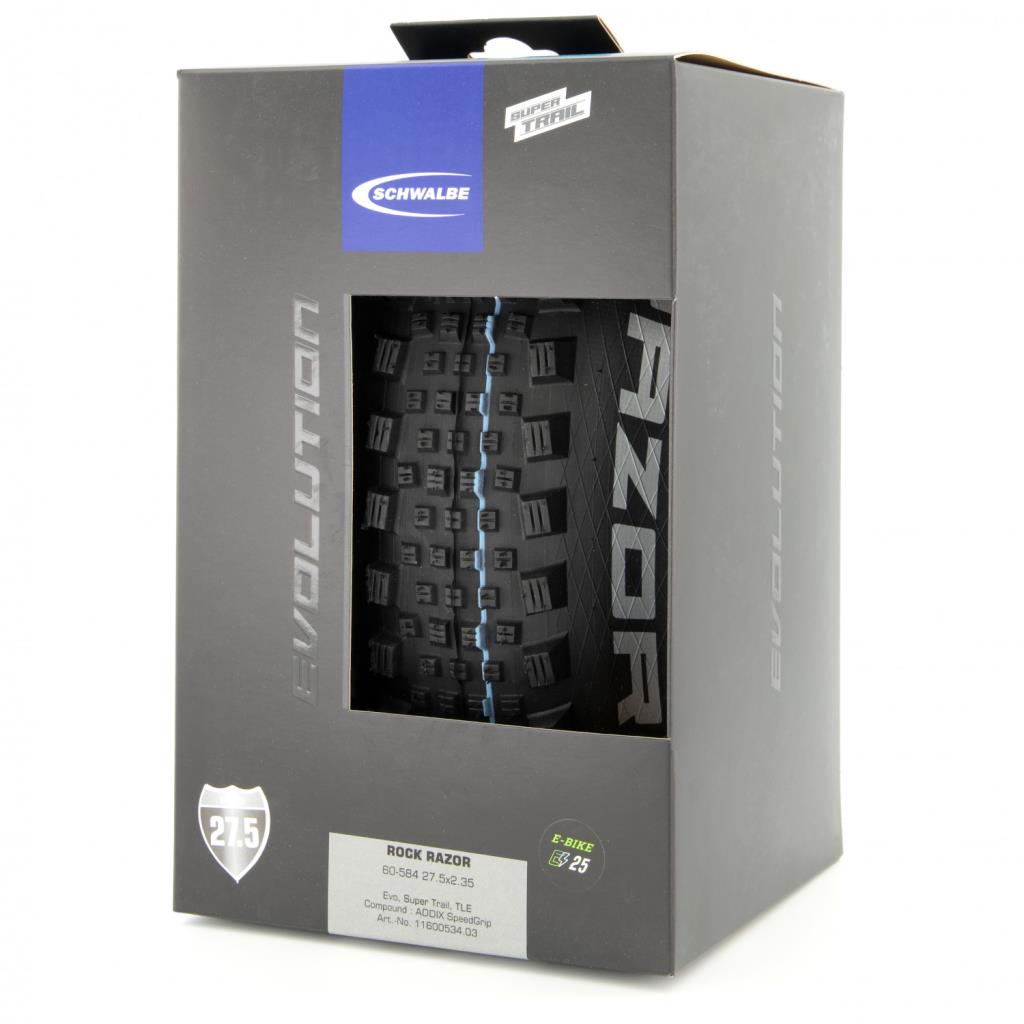 Schwalbe Rock Razor Evo Super Trail 27.5x2.35 TLE Tubeless Easy Dış Lastik 10600534.03