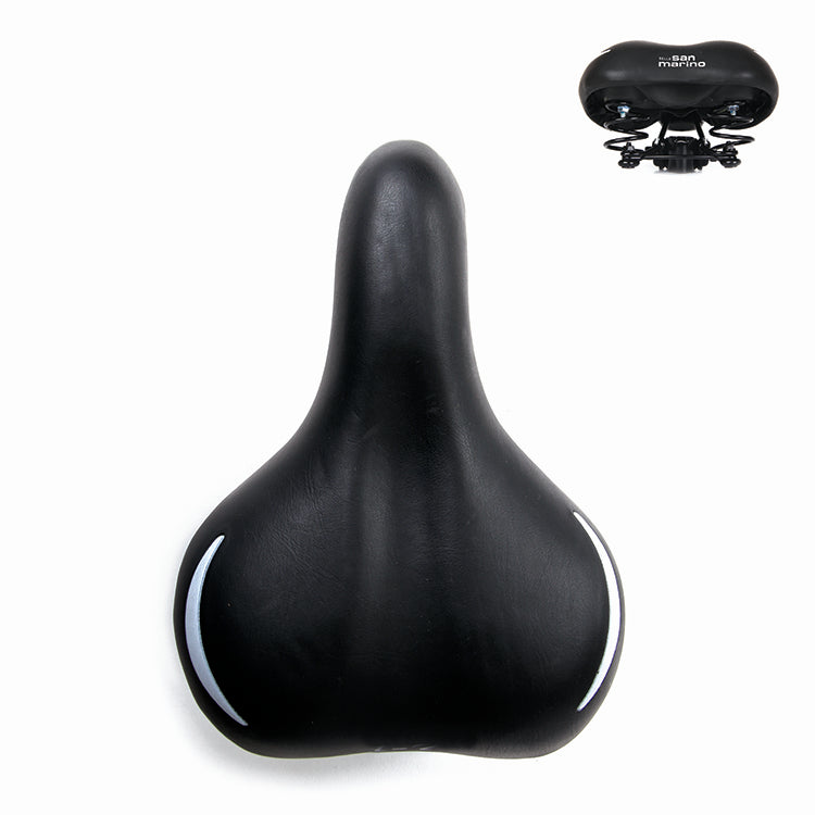 Широкое велосипедное седло Selle San Marino с пружиной SLE-319