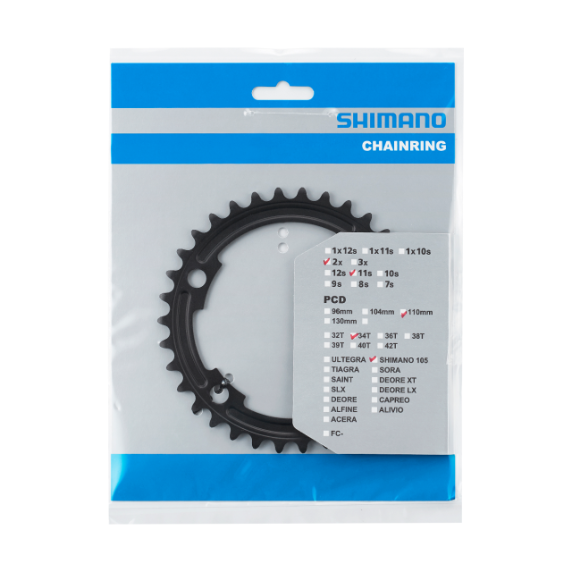 Shimano 105 FC-R7000 Aynakol Dişlisi 34T-MS 50-34 Uyumlu