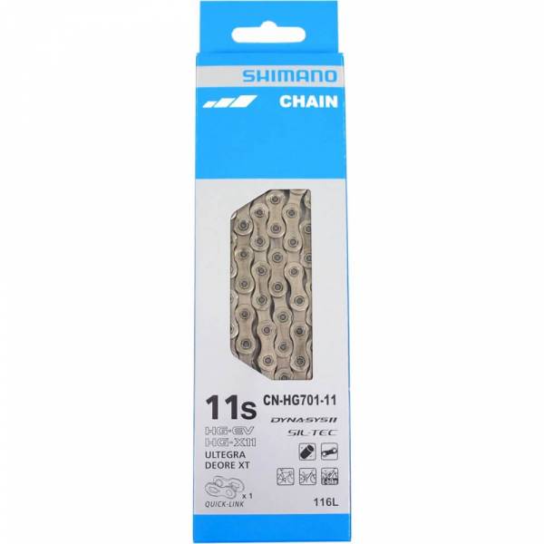 Shimano 11 Vites CN-HG701 Zincir 116 Bakla E-Bike Uyumlu