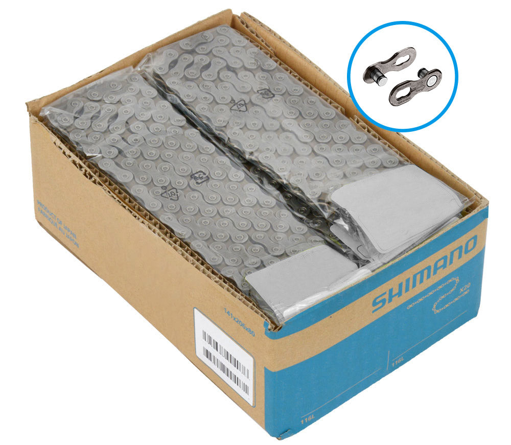 Shimano CN-HG601-11 Zincir 11 Vites Quicklink 116 Bakla Kutusuz ICNHG60111116QS