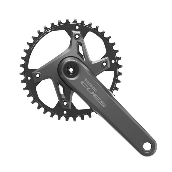 Shimano Cues FC-U6000-1 Crankset 1x9-10-11S 40T 175mm