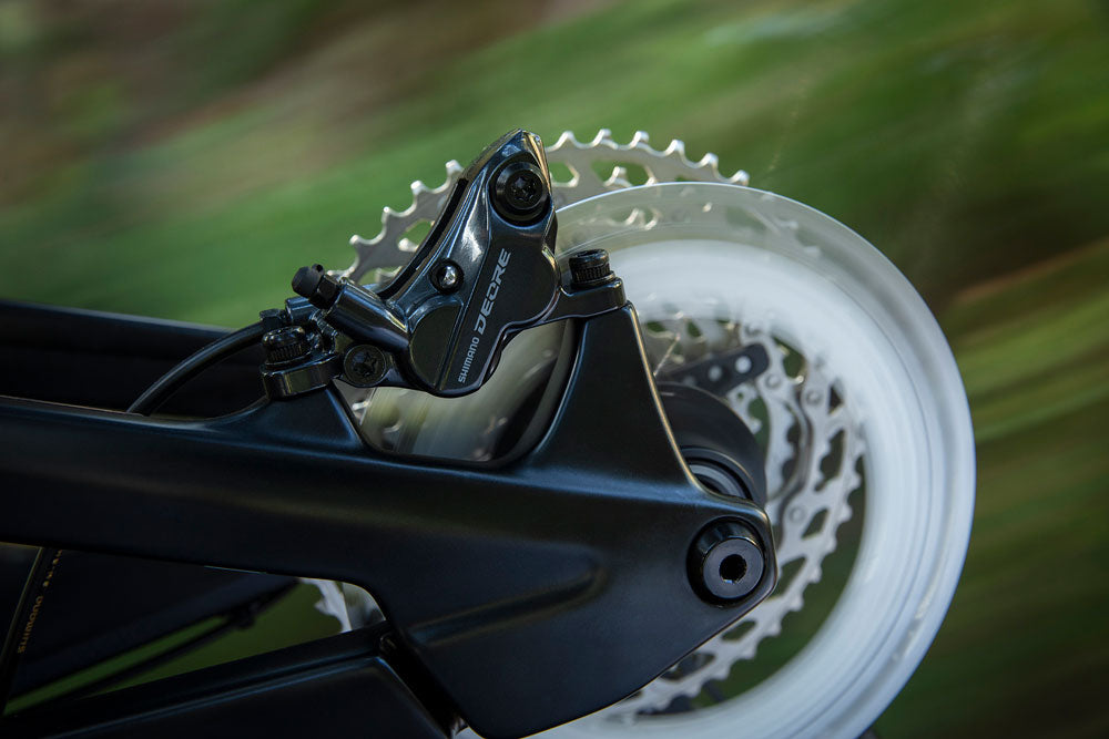 Shimano Deore 4 Piston Sağ Hidrolik Disk Fren Seti Arka BL-M6100 / BR-M6120 EM61201JRRXRA170