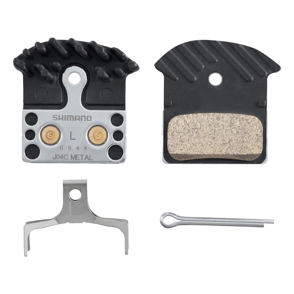 Shimano Deore XT | SLX | XTR Uyumlu Metal Disk Fren Balatası J04C-MF Icetech Kutusuz IBPJ04CMFBS