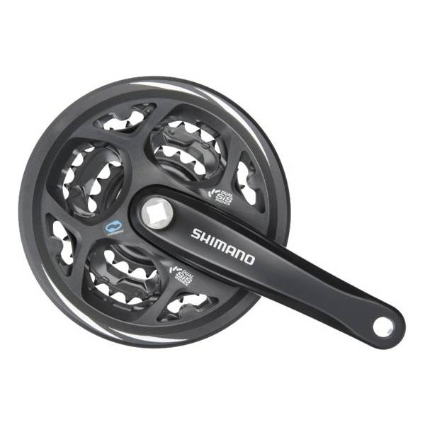 Shimano FC-M311 Bicycle Crankset 42-32-22T 170mm 7/8 Gear Compatible