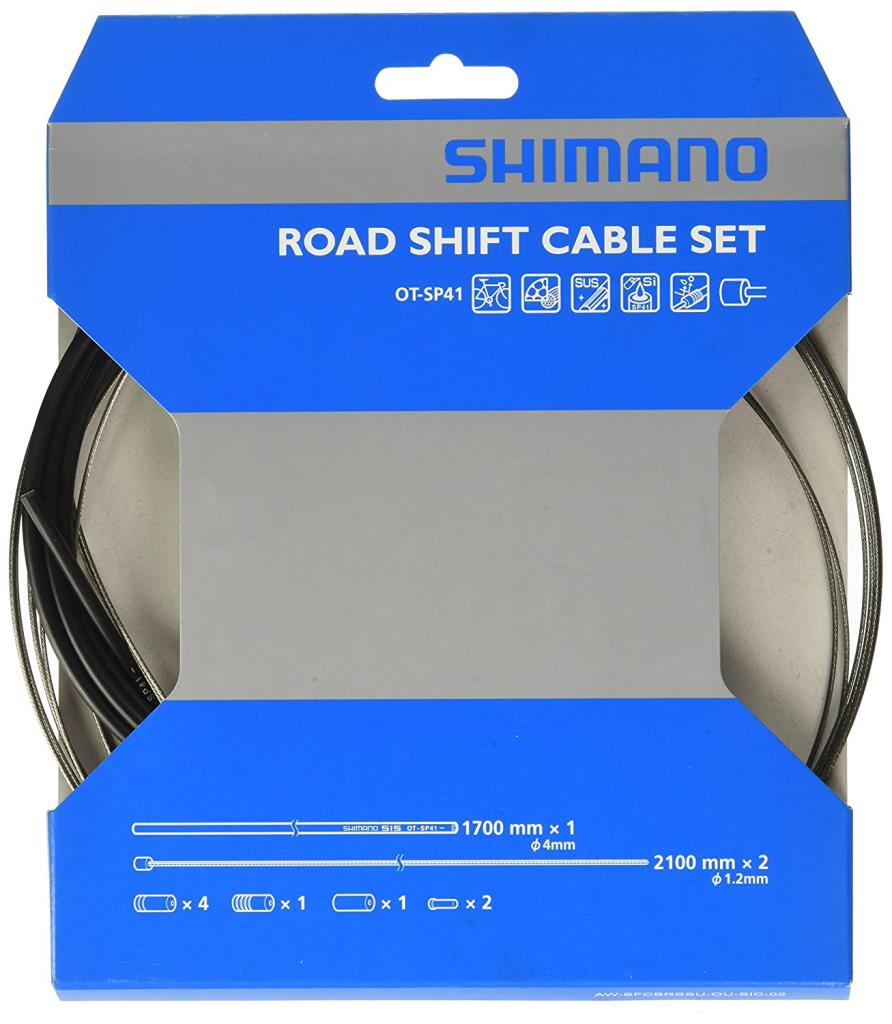 Shimano OT-SP41 RVS Vites Kablo Seti Siyah SIS-SP40 Y60098022