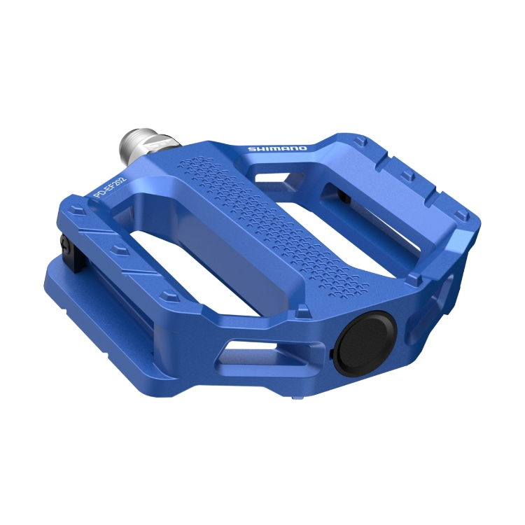 Shimano PD-EF202 Blue Aluminum Wide Bicycle Pedal