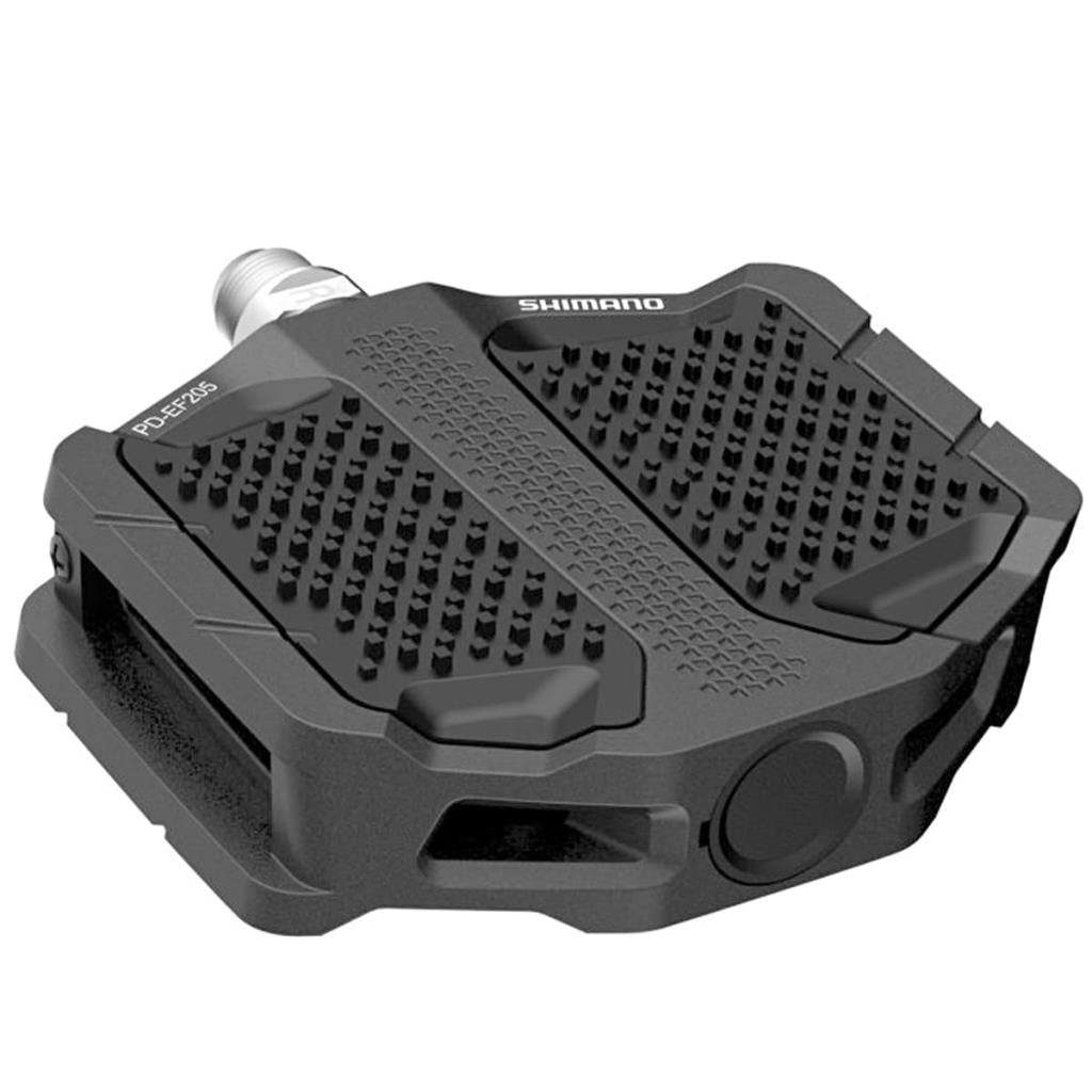 Shimano PD-EF205 Aluminum Flat Platform Bicycle Pedal Black