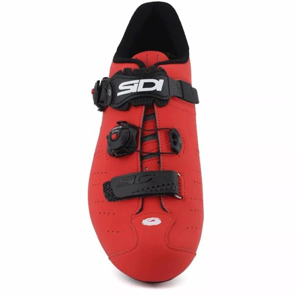 Sidi Ergo 5 Matt Yol Bisikleti Ayakkabısı Matt Red Black 43 Numara