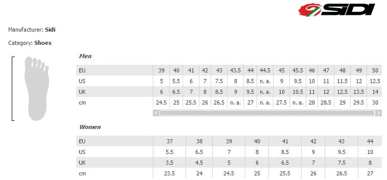 Sidi Tiger Carbon Dağ Bisikleti Ayakkabısı 46 Numara Matt Black White