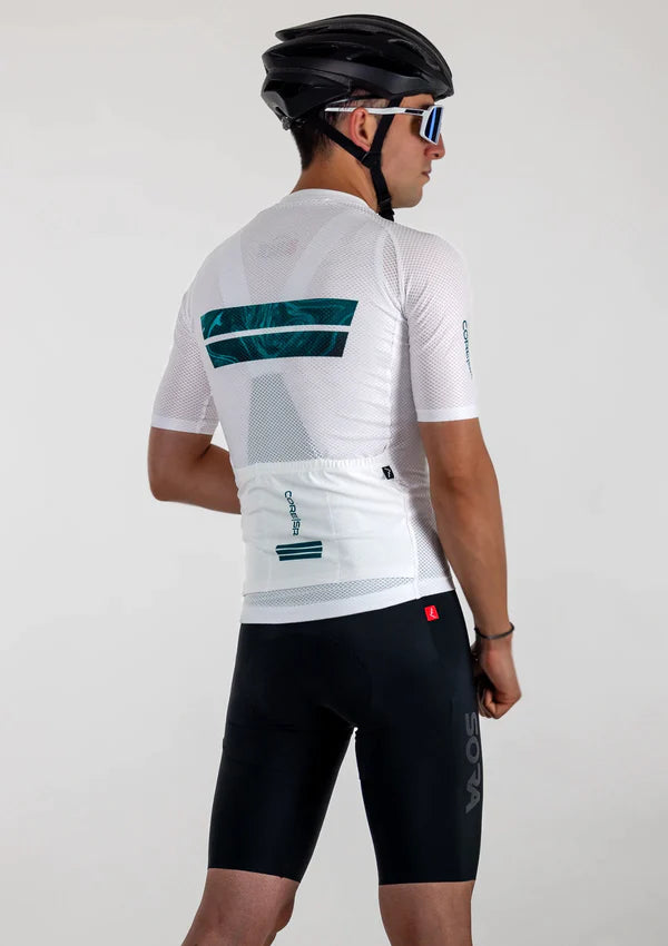 Sora Beyaz-Aqua Climb Core Bisiklet Forması