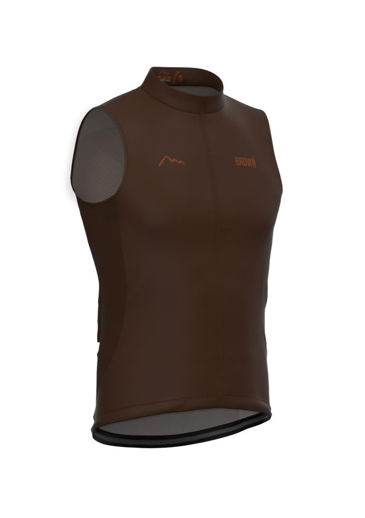 Sora Brown Ultra Light Cycling Vest