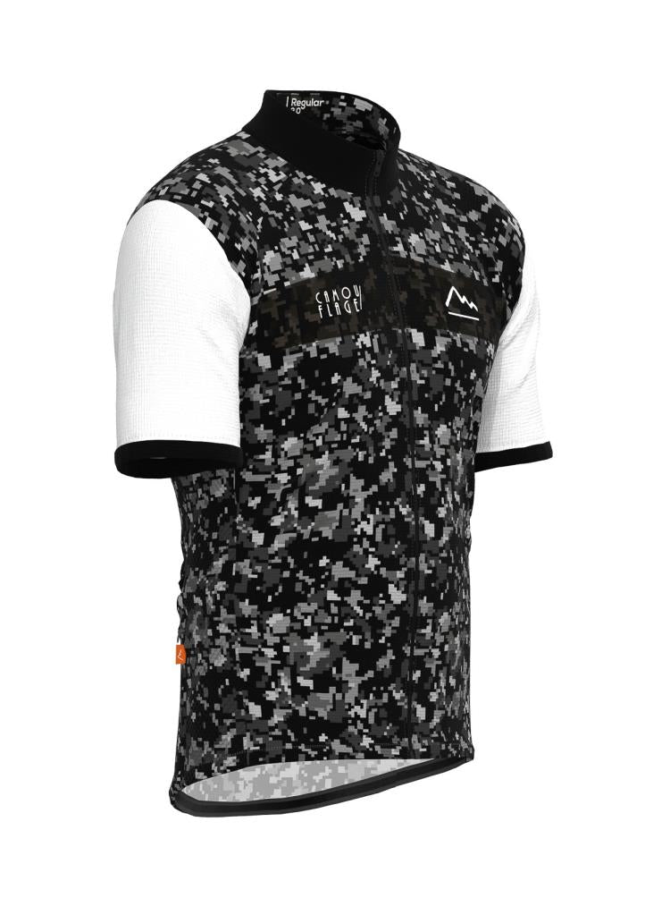 Sora Camouflage Regular Short Sleeve Cycling Jersey