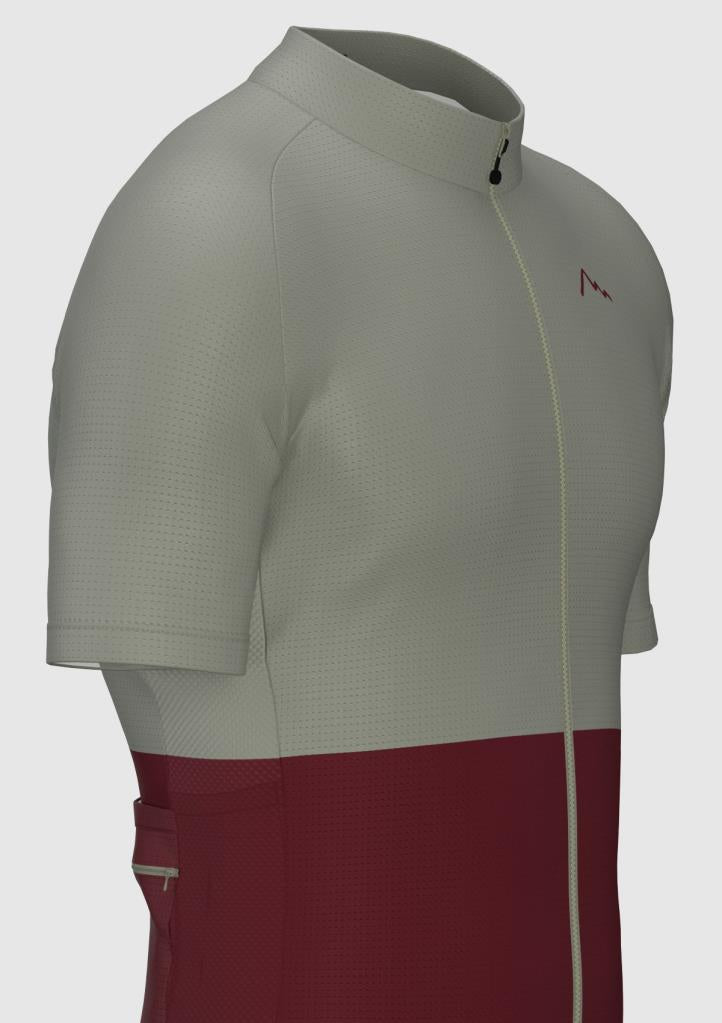 Sora Gri-Bordo Regular 3.0 Bisiklet Forması