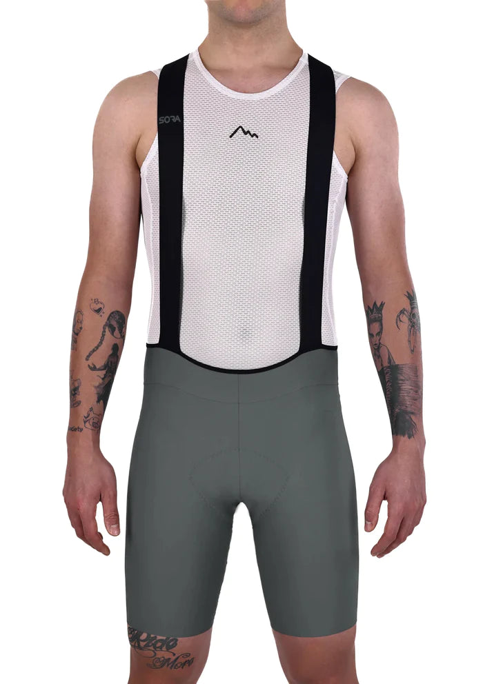 Sora Gri Road Racer Askılı Bisiklet Taytı