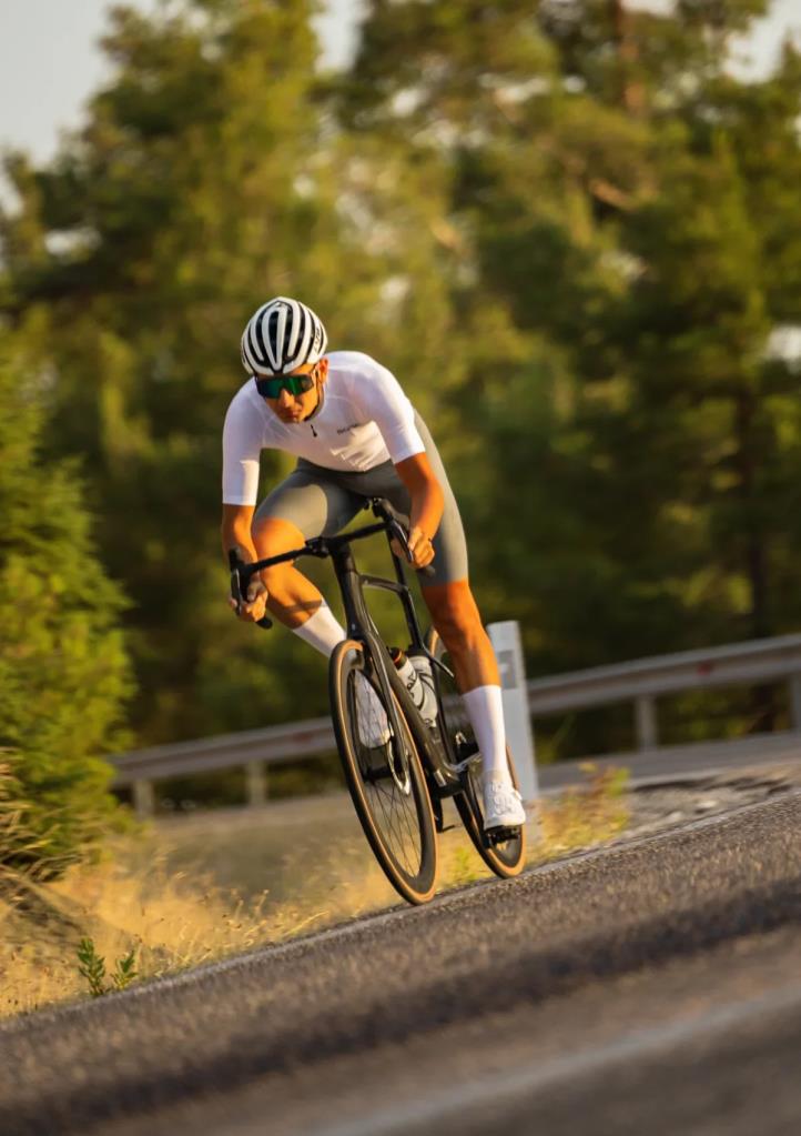 Sora Gri Road Racer Askılı Bisiklet Taytı