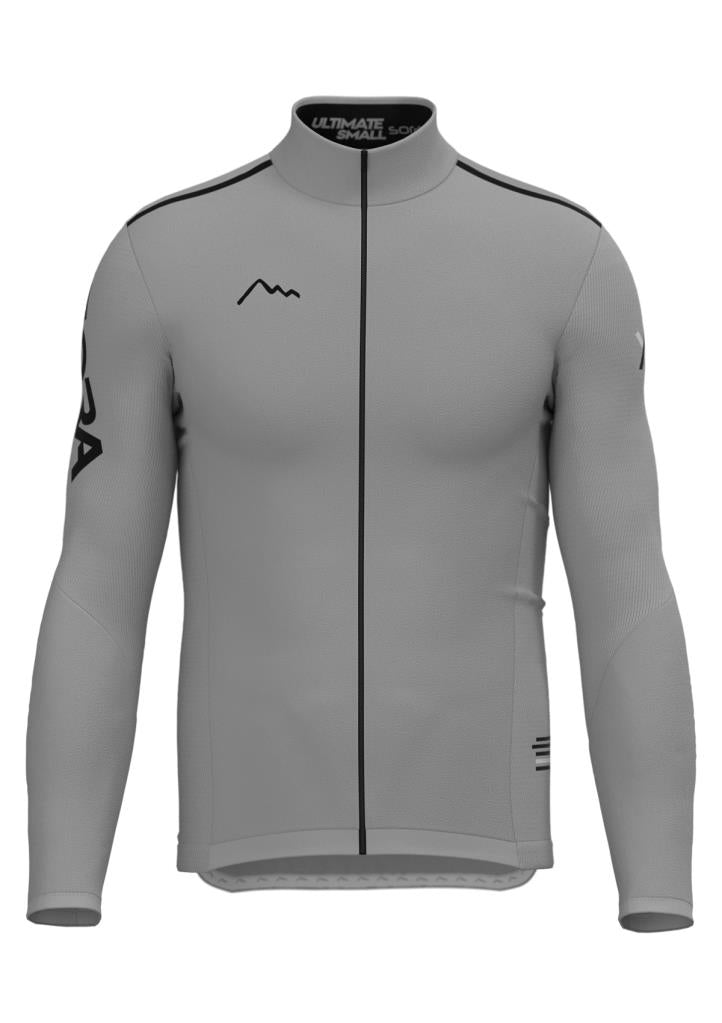 Sora Gray Ultimate 2.0 Winter Cycling Jersey