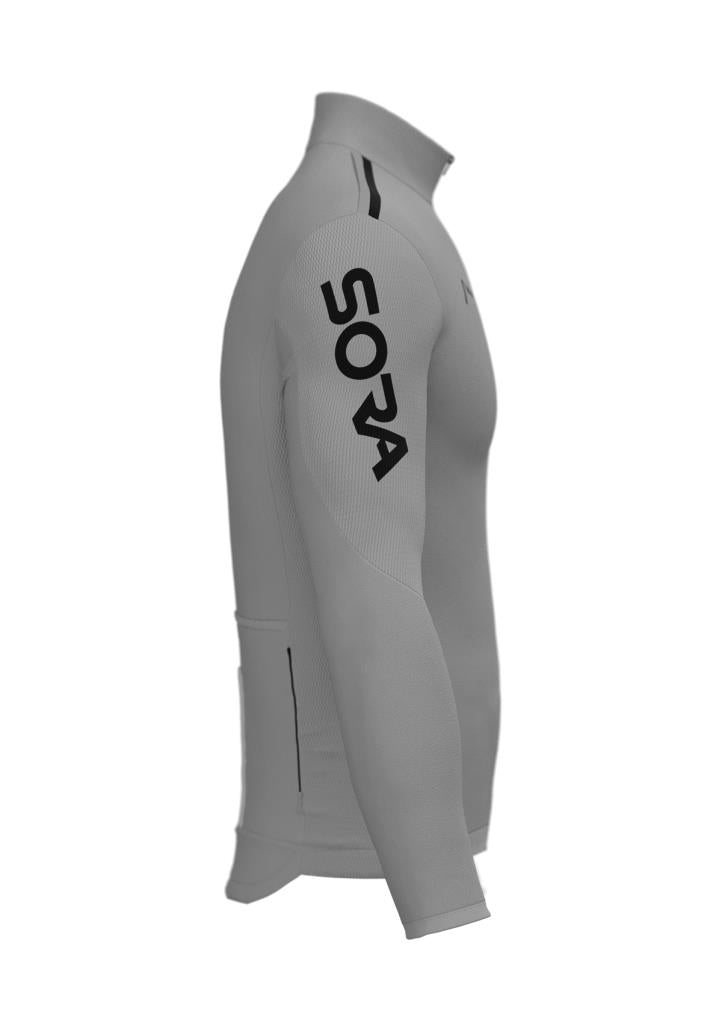 Sora Gray Ultimate 2.0 Winter Cycling Jersey