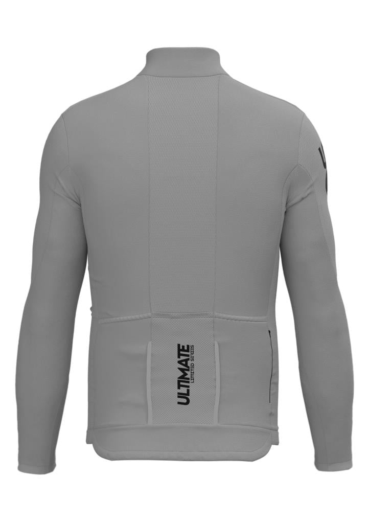 Sora Gray Ultimate 2.0 Winter Cycling Jersey