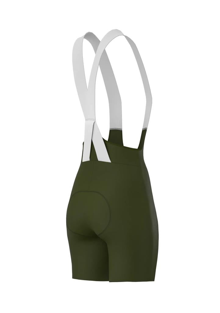 Sora Haki Road Racer Askılı Kadın Bisiklet Taytı