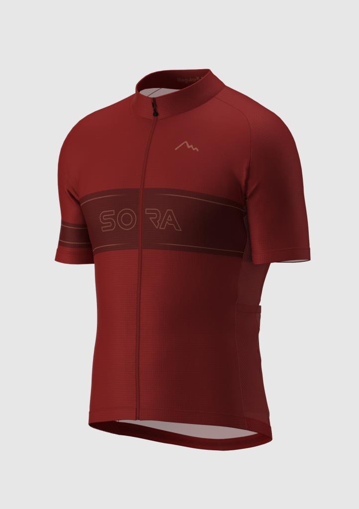 Sora Velvet-Red Regular 3.0 Cycling Jersey