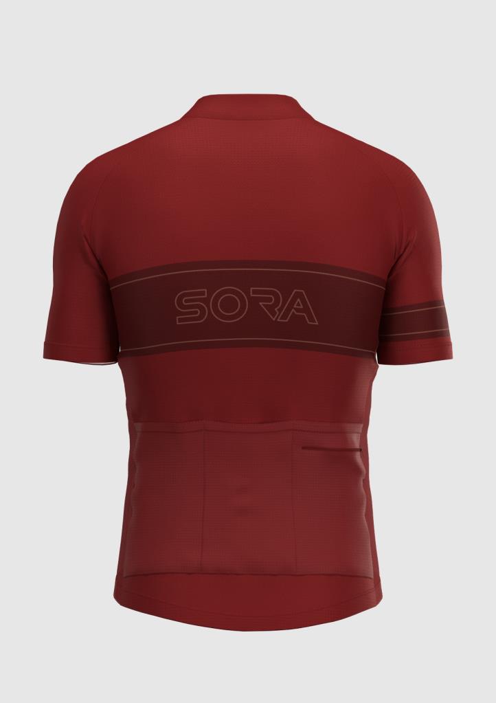 Sora Velvet-Red Regular 3.0 Cycling Jersey