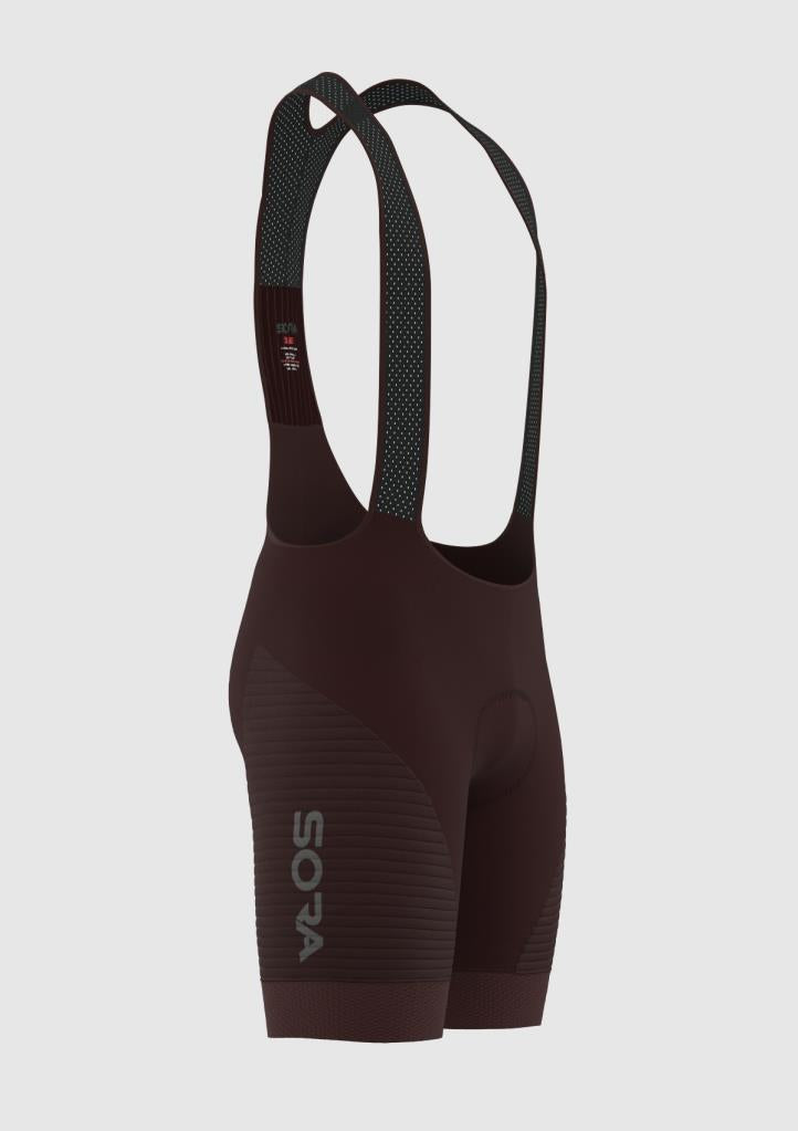 Sora Brown Pro 2.0 Strappy Cycling Tights
