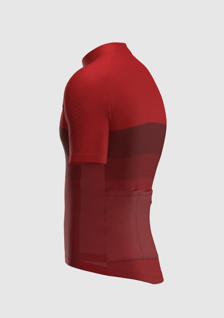 Sora Red-Dark Regular 3.0 Cycling Jersey